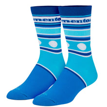 Load image into Gallery viewer, Men's Crew Socks, 8-13, Mentos Stripes