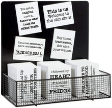 Load image into Gallery viewer, White Bar Magnet, Humor, Assorted Designs