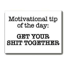 Load image into Gallery viewer, White Bar Magnet, Humor, Assorted Designs