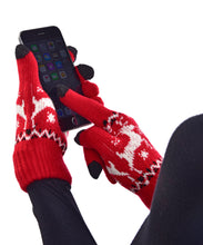 Load image into Gallery viewer, Sweater Print Texting Gloves, 6 Styles