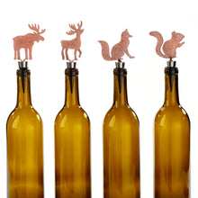 Load image into Gallery viewer, Copper Forest Friends Bottle Stopper, 4 Styles