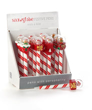 Load image into Gallery viewer, Christmas Character Water Globe Pen, 4 Styles
