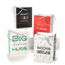Load image into Gallery viewer, Whimsical Paper Christmas Gift Bag