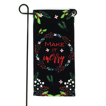 Load image into Gallery viewer, Mini Christmas Flag on Stake, 6 Styles