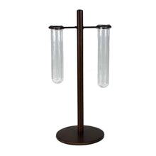 Load image into Gallery viewer, Dual Vase Propagation Station, Brown