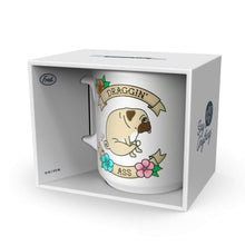 Load image into Gallery viewer, Say Anything Porcelain Mug, Draggin' Ass, 16oz