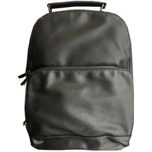 Load image into Gallery viewer, Men's Backpack, Pebbled Black