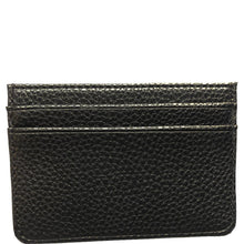 Load image into Gallery viewer, Men's Card Sleeve Wallet, Pebbled Black