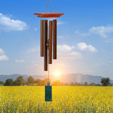 Load image into Gallery viewer, Jasper Wind Chime, Green, 19in