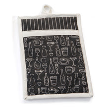 Load image into Gallery viewer, Coffee Until Cocktails Cotton Pot Holder