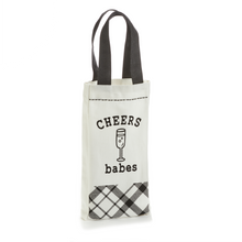 Load image into Gallery viewer, Cotton Wine Bag, Coffee Until Cocktails, 3 Styles