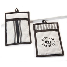 Load image into Gallery viewer, Retro Chef Cotton Pot Holder