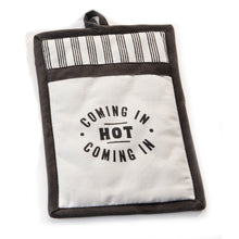 Load image into Gallery viewer, Retro Chef Cotton Pot Holder