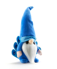 Load image into Gallery viewer, Percy the Peacock Gnome Plush Gnomies