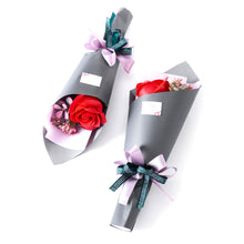Load image into Gallery viewer, Valentine's Rose Soap Bouquet