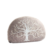 Load image into Gallery viewer, Nordic Summer Carved Stone-Look Key Hider