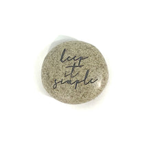 Load image into Gallery viewer, Nordic Life Stone Token with Sentiment, 7 Styles