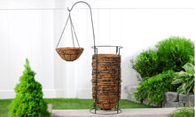 Load image into Gallery viewer, Planter, 12in, Metal Coco-Lined Hanging Basket