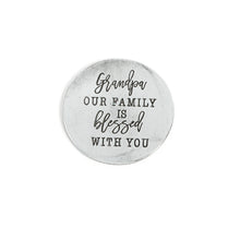 Load image into Gallery viewer, Metal Tree of Life Token with Sentiment, 8 Styles