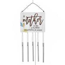 Load image into Gallery viewer, Mini Sentiment Sign Metal Wind Chime, 13in
