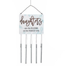 Load image into Gallery viewer, Mini Sentiment Sign Metal Wind Chime, 13in