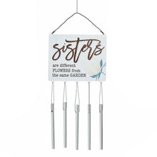 Load image into Gallery viewer, Mini Sentiment Sign Metal Wind Chime, 13in