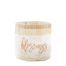 Load image into Gallery viewer, Pot, 4in, Fabric, Inspirational Leaf Soft Cover