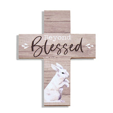 Load image into Gallery viewer, Cottontail Easter Cross Wall Decor, 6 Styles