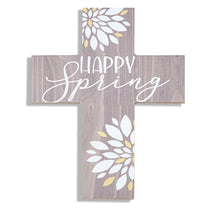 Load image into Gallery viewer, Cottontail Easter Cross Wall Decor, 6 Styles