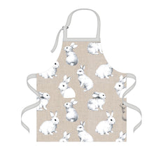 Load image into Gallery viewer, Cottontail Bunny Cotton Easter Apron, 2 Styles