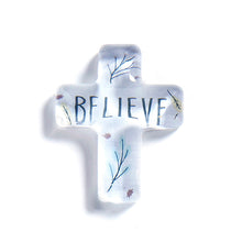 Load image into Gallery viewer, Cottontail Easter Sentiment Glass Token, 6 Styles