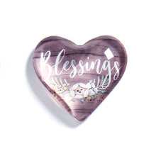 Load image into Gallery viewer, Cottontail Easter Sentiment Glass Token, 6 Styles