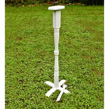 Load image into Gallery viewer, Pedestal Post for Birdhouse/Feeder, White