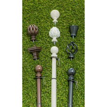 Load image into Gallery viewer, Metal Extendable House Flag Pole, Brushed Ivory