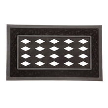 Load image into Gallery viewer, Black Scroll Sassafras Switch Door Mat Tray