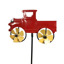 Load image into Gallery viewer, Mini Farmhouse Wind Spinner Garden Stake, 19.25in
