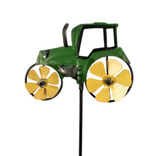 Load image into Gallery viewer, Mini Farmhouse Wind Spinner Garden Stake, 19.25in