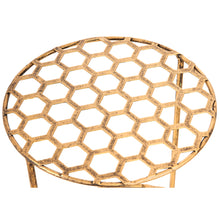 Load image into Gallery viewer, 3 Tier Collapsible Plant Stand, Gold Floral