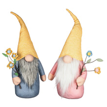 Load image into Gallery viewer, Wildflower Stems Fabric Gnome Tabletop Decor, 20in