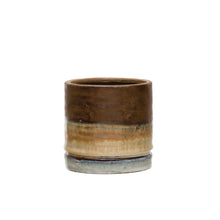 Load image into Gallery viewer, Pot, 3in, Stoneware, Ombre Reactive Glaze