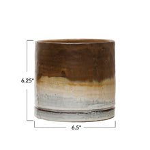 Load image into Gallery viewer, Pot, 5in, Stoneware, Ombre Reactive Glaze