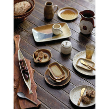 Load image into Gallery viewer, Stoneware Honey Jar with Honey Dipper, Speckled