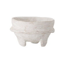 Load image into Gallery viewer, Pot, 6in, Paper Mache Footed Bowl