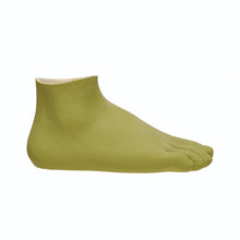 Load image into Gallery viewer, Planter, Stoneware, Foot Shaped, Matte Green