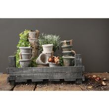 Load image into Gallery viewer, Pot, 3in, Clay, Distressed Finish, 4 Colours