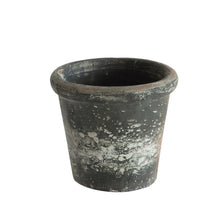 Load image into Gallery viewer, Pot, 3in, Clay, Distressed Finish, 4 Colours