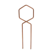 Load image into Gallery viewer, Gold/Copper Finish Iron Mini Trellis, 10-14in