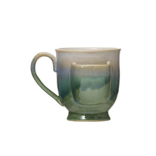 Load image into Gallery viewer, Stoneware Mug with Tea Bag Holder, 16oz