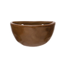 Load image into Gallery viewer, Planter, 5in, Stoneware Wall Pocket, 3 Colours