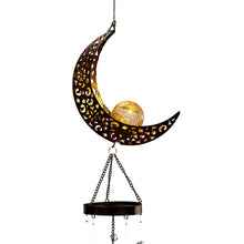 Load image into Gallery viewer, Solar Metal Celestial Windchime, 41in, 2 Styles